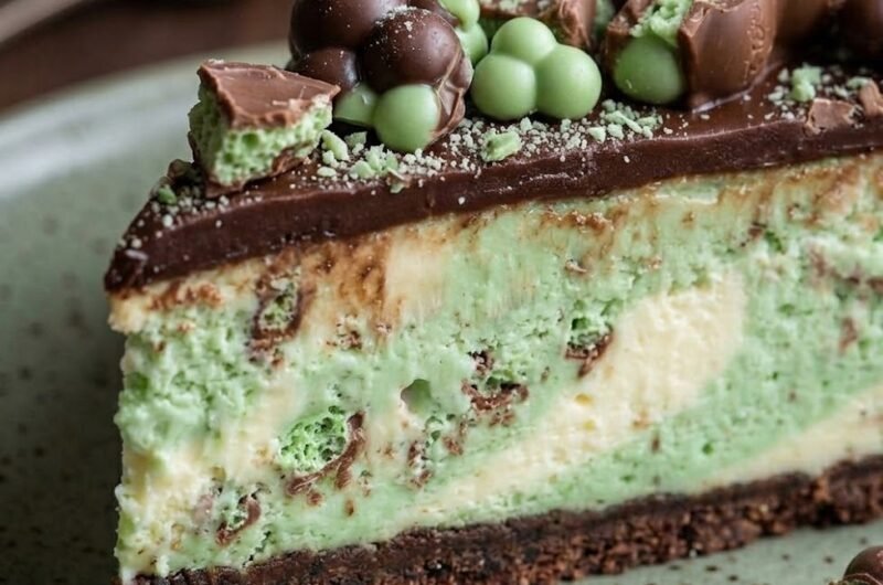 Mary Berry Mint Aero Cheesecake Recipe